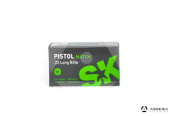 SK Pistol Match calibro 22 LR Long Rifle - 50 cartucce