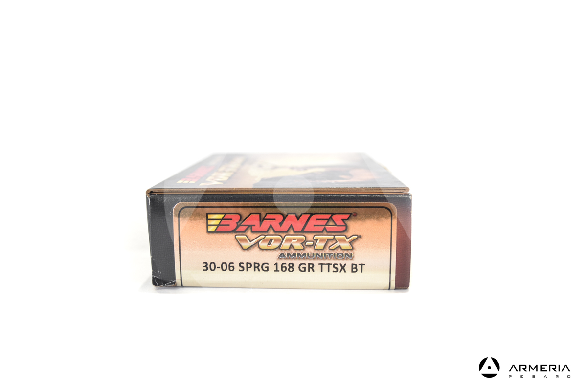 Barnes VOR-TX Euro Ammunition calibro 30-06 Spring 168 grani Tipped TTSX BT - 20 cartucce macro Barnes VOR-TX Euro Ammunition calibro 30-06 Spring 168 grani Tipped TTSX BT - 20 cartucce macro