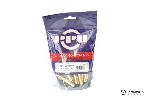 Bossoli PPU PRVI Partizan calibro 30-06 Springfield - Unprimed Cases - 50 pezzi