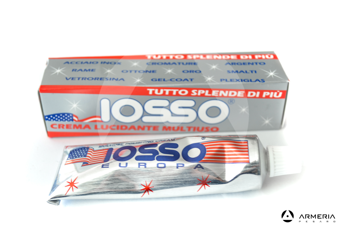 Crema lucidante multiuso Iosso per armi