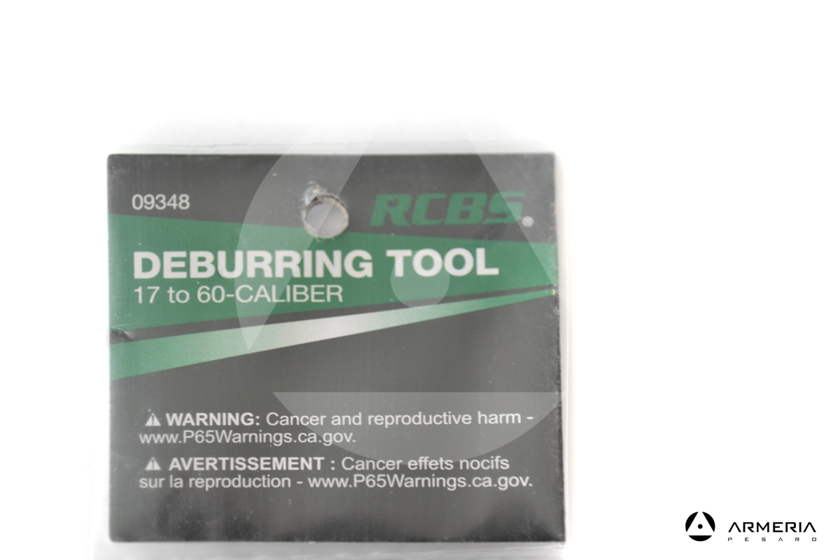 Fresetta a mano RCBS Deburring Tool per calibri da 17 a 60 #09348 pack