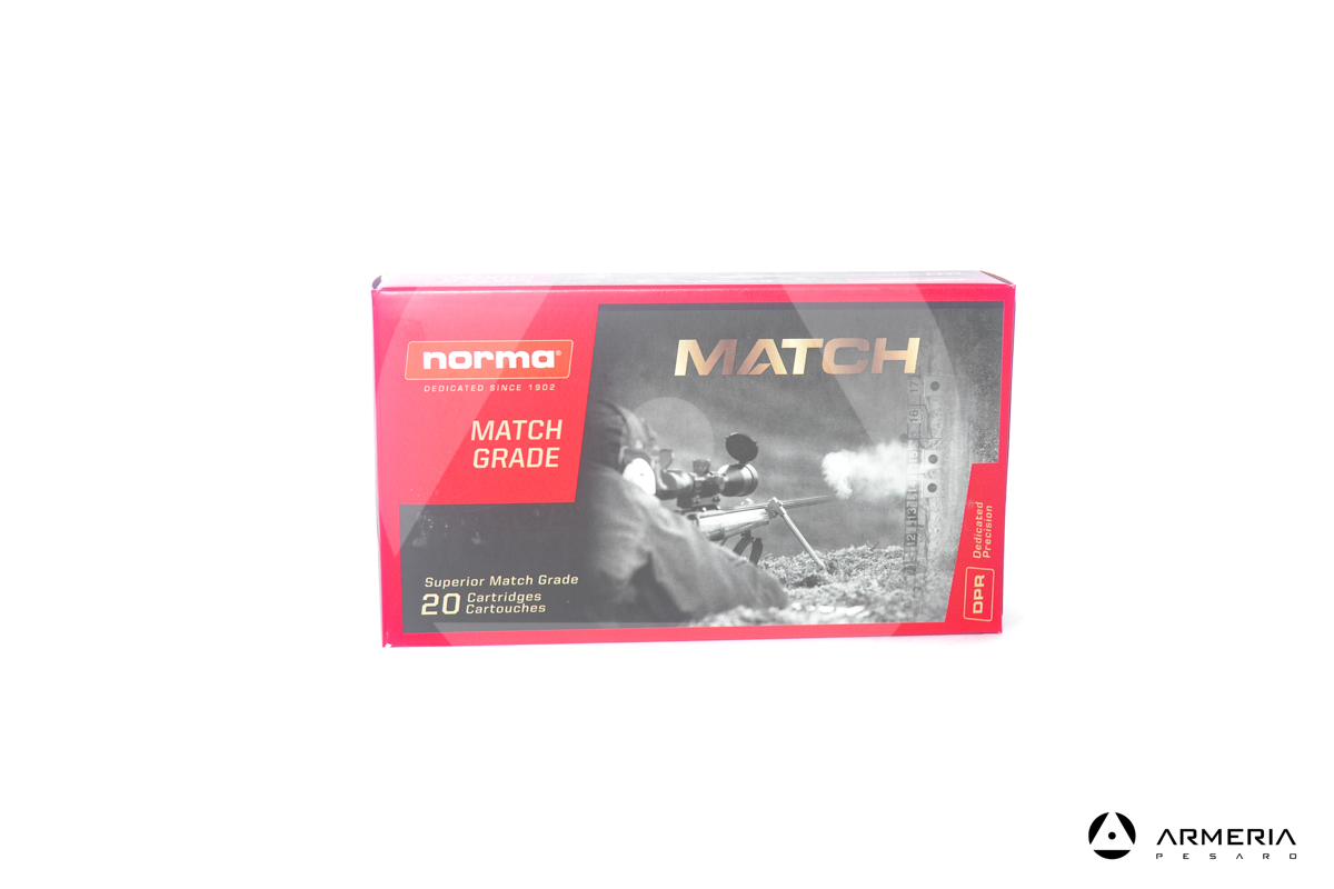 Norma Match Grade calibro 308 Win 168 grani - 20 cartucce
