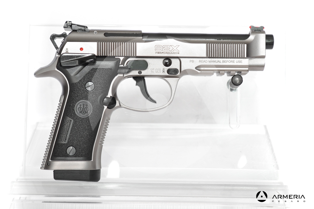 Pistola semiautomatica Beretta modello 92X Performance calibro 9x21 Canna 5 Pistola semiautomatica Beretta modello 92X Performance calibro 9x21 Canna 5