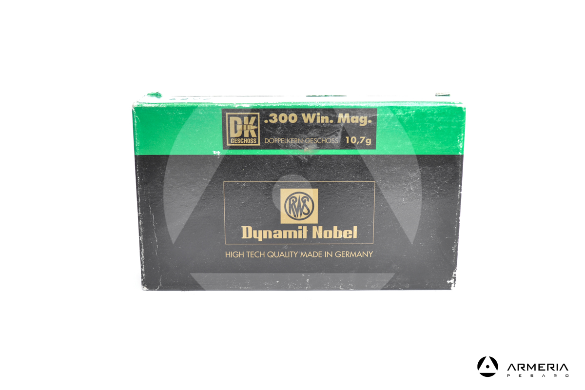 RWS Dynamit Nobel calibro 300 Win Mag 165 grani - 20 cartucce