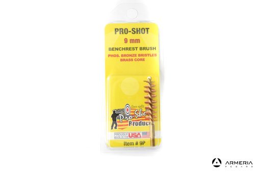 Scovolo in bronzo Pro Shot 9mm Benchrest brush