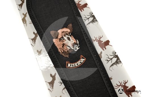 Tracolla Riserva nera in cordura per carabina macro
