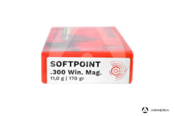 Geco Softpoint calibro 300 Win Mag 170 grani - 20 cartucce macro