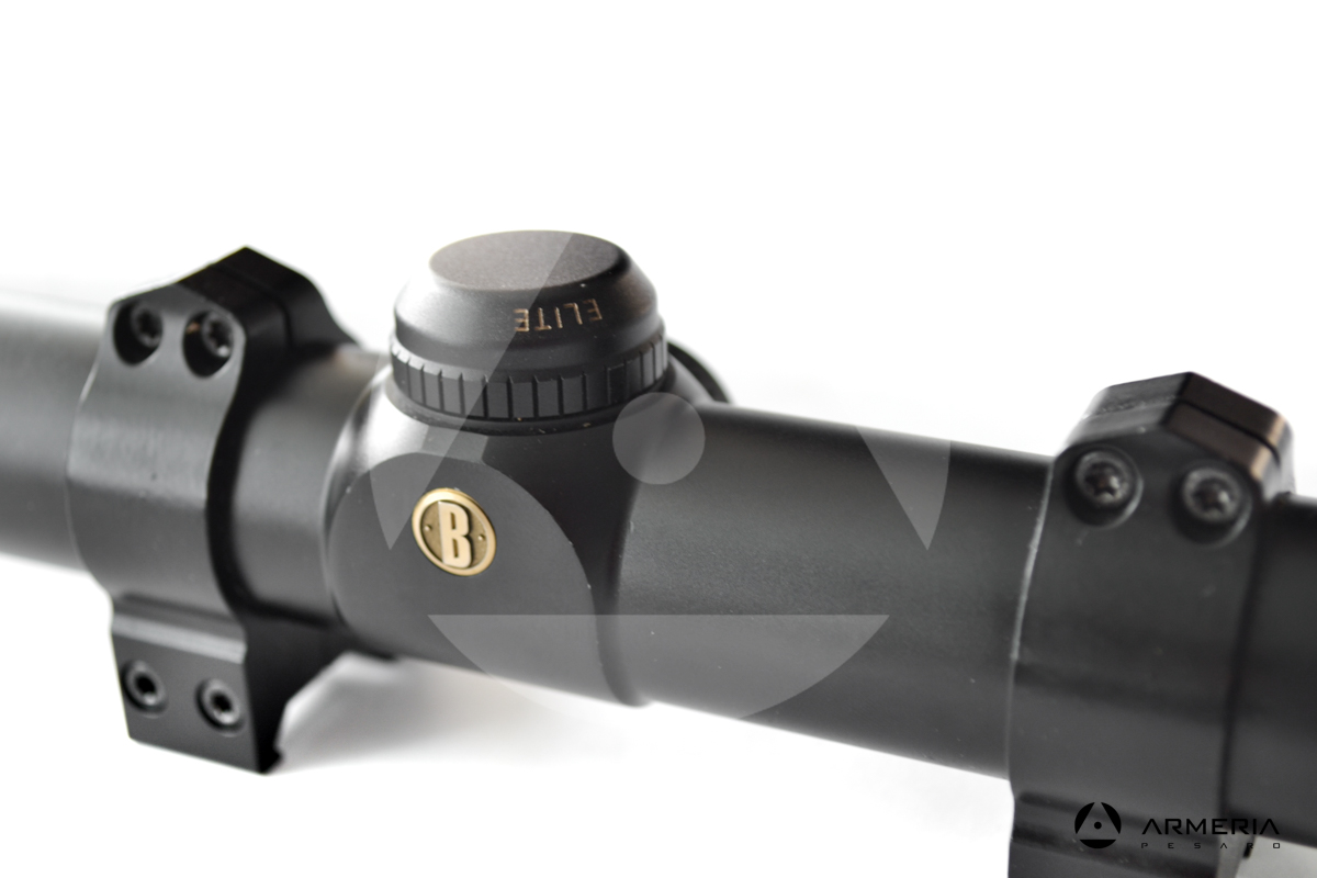 Cannocchiale Bushnell Elite 1.25-4x24 illuminato E1224 con anelli torretta