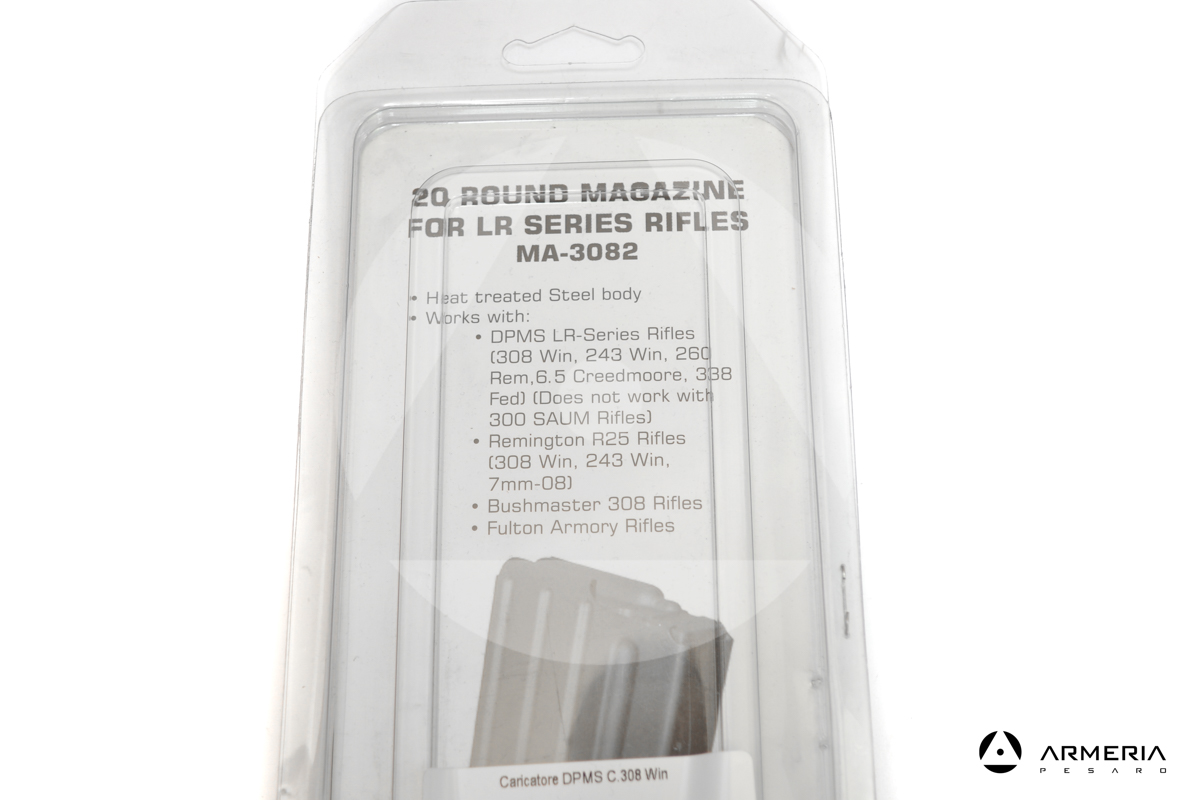 Caricatore DPMS Panther Arms 20 colpi calibro 308 - 243 Win #MA-3082 macro
