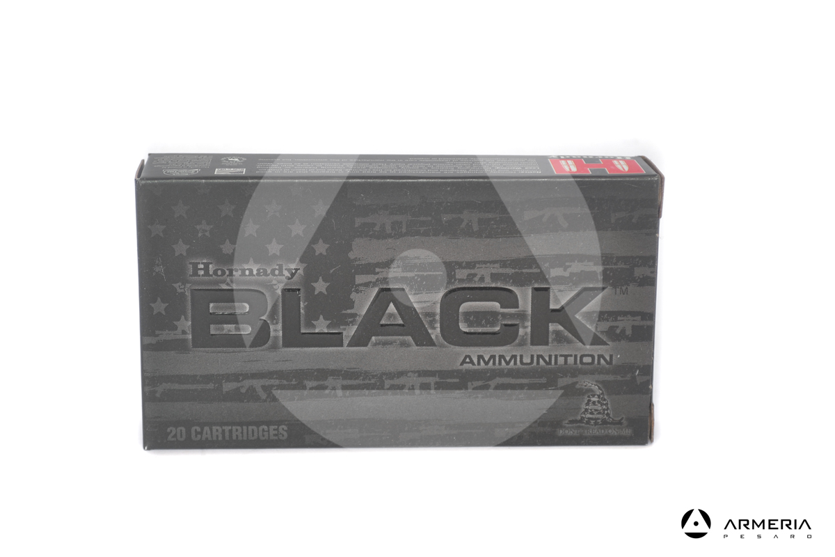 Hornady Black calibro 300 Blackout 208 grani Amax - 20 cartucce