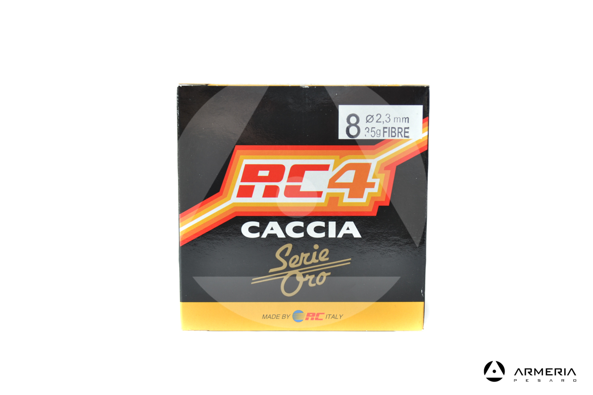 RC4 Caccia Serie Oro calibro 12 - Piombo 8 - 25 cartucce