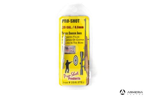 Spingi pezzuole Pro Shot calibro 25 6.5mm Trace Eraser Jags