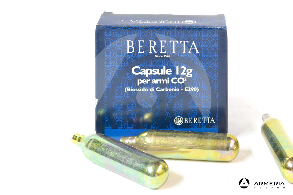 Bomboletta CO2 Beretta per pistola ad aria compressa - 10 pezzi