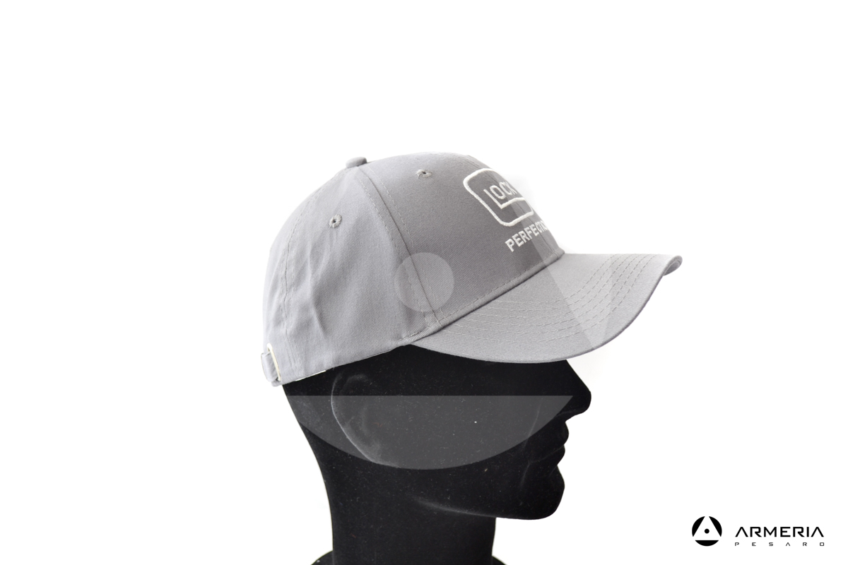 Cappello grigio Glock Perfection taglia unica lato