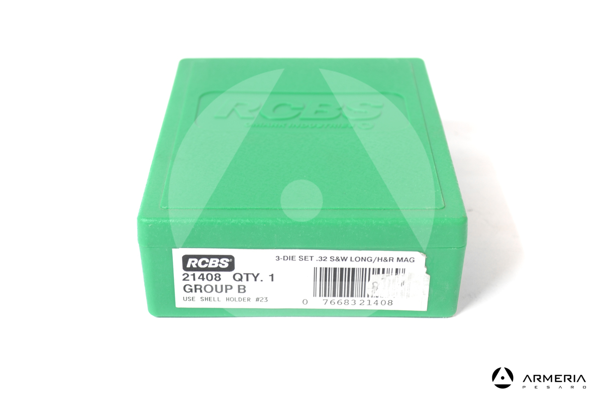 Dies RCBS 3-Die Set calibro 32 S&W Long - 32 H&R Magnum Gruppo B #21408