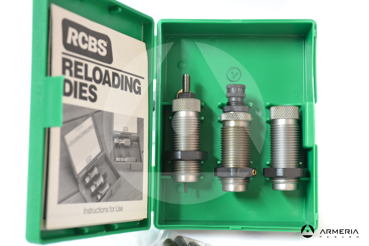 Dies RCBS 3-Die Set calibro 32 S&W Long - 32 H&R Magnum Gruppo B #21408 macro