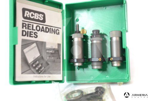 Dies RCBS 3-Die Set calibro 357 Magnum - 38 Special Gruppo B #18208 macro