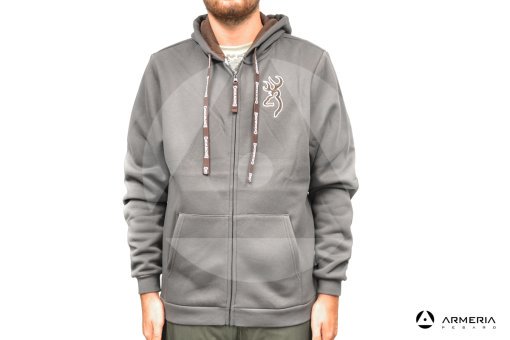Giacca Felpa Browning Snapshot Ashgrey taglia XL