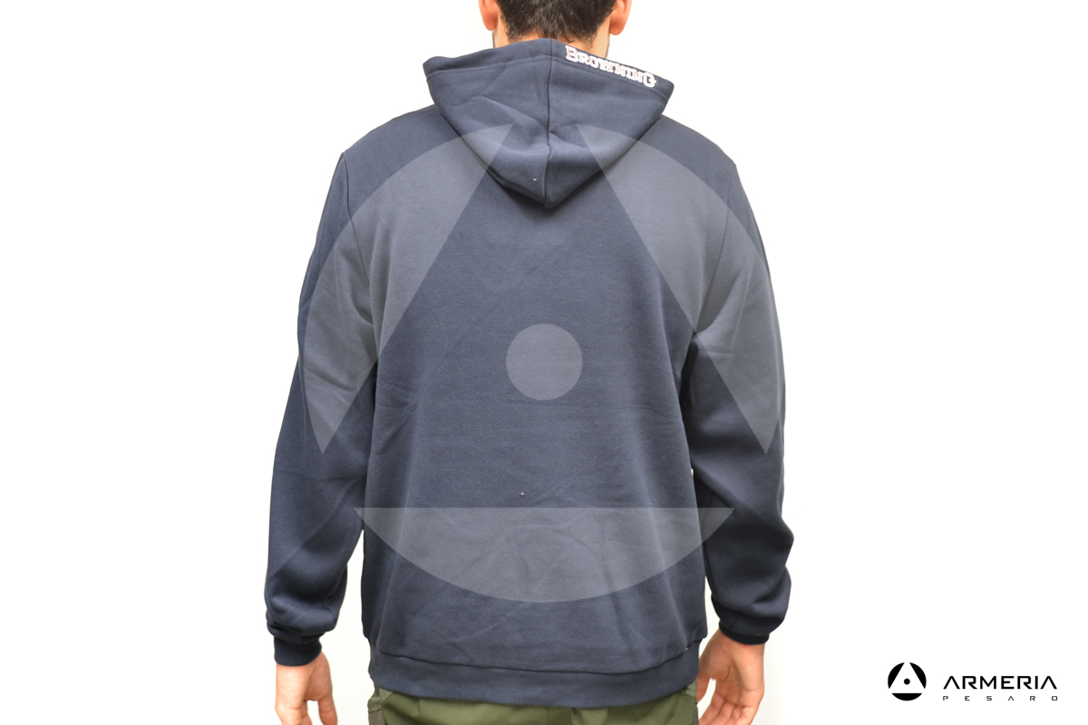 Giacca Felpa Browning Snapshot Navy taglia 3XL retro