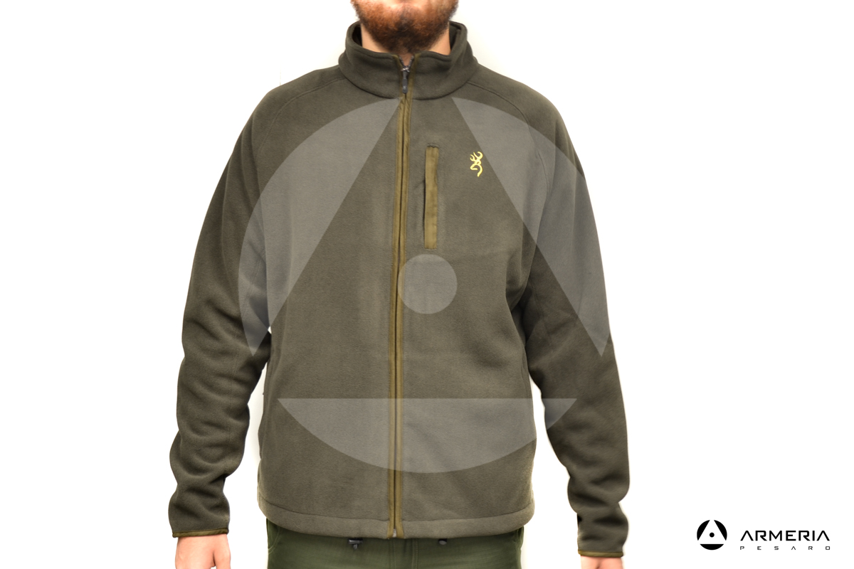 Giacca in Pile Browning Summit Brown - taglia XL