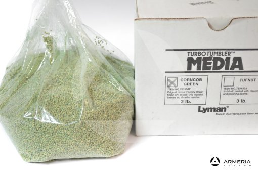 Graniglia Lyman Turbo Tumbler Media Corncob - Verde