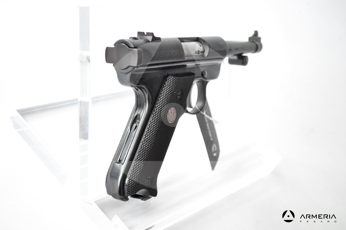 Pistola semiautomatica Ruger modello Mark II calibro 22LR Canna 5.5 calcio