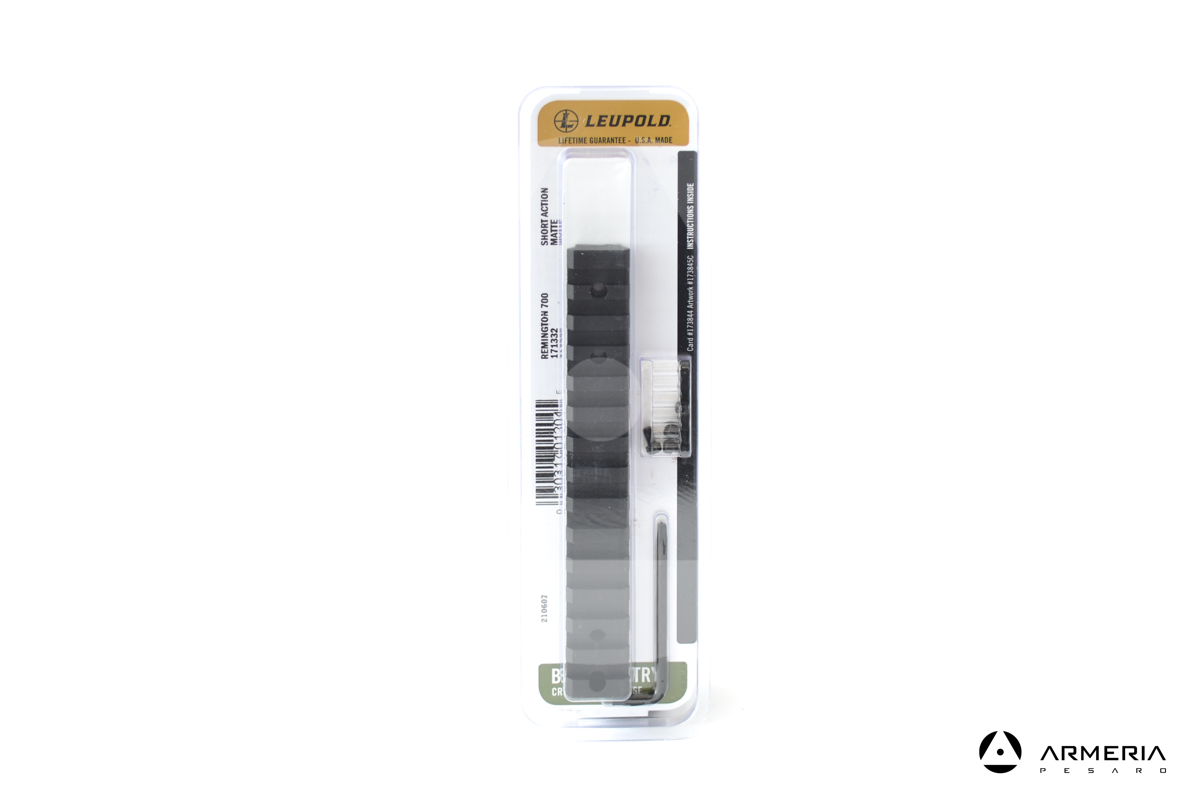 Slitta base Leupold Backcountry per Rem 700 Short Action Matte #171332
