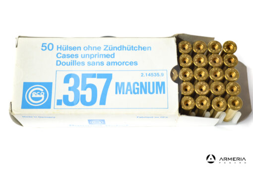 Bossoli Geco calibro 357 Magnum - 50 pezzi