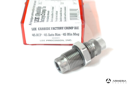 Carbide Factory Crimp Die Lee calibro 45 ACP - 45 Auto Rim - 45 Win Mag #90864