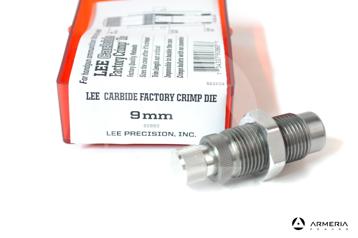 LEE Carbide Factory Crimp Die – 380 Auto, New In Box #90867, Made In USA