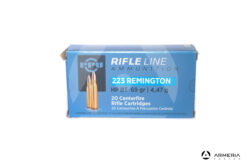 PPU Prvi Prtizan Rifle Ammunition calibro 223 Remington - 69 grani HP BT - 20 cartucce