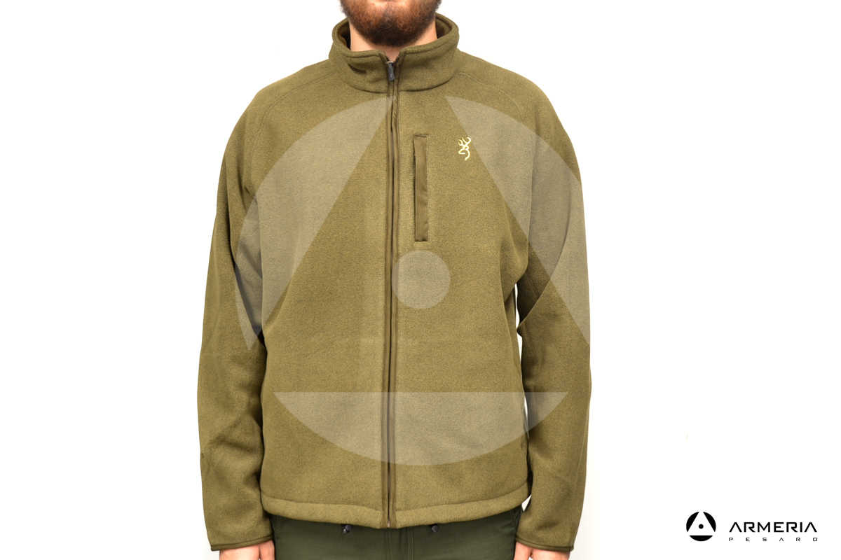 Giacca in Pile Browning Summit Khaki - taglia M