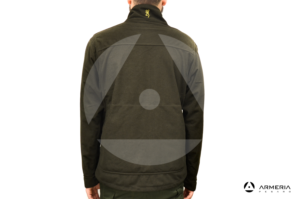 Giacca reversibile in Pile Browning Ultimate Activ Orange - taglia XL B retro