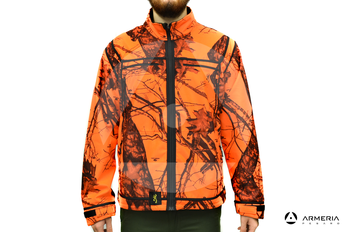 Giacca reversibile in Pile Browning Ultimate Activ Orange - taglia XXL