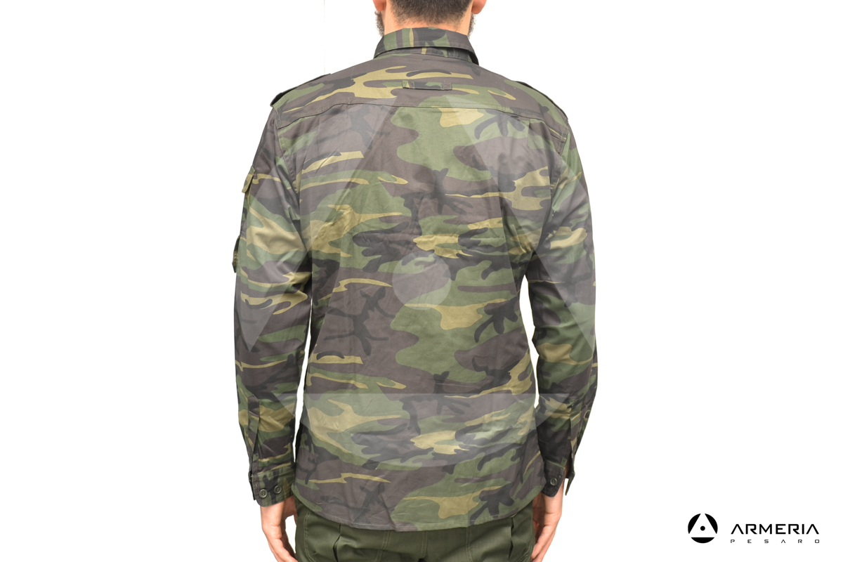 Camicia camo Esse Emme taglia L caccia retro