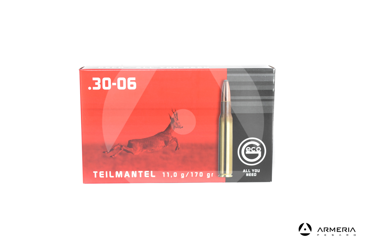 Geco Teilmantel calibro 30-06 170 grani - 20 cartucce