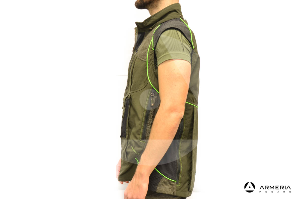 Gilet Trabaldo Intrepid taglia M in Titanial lato