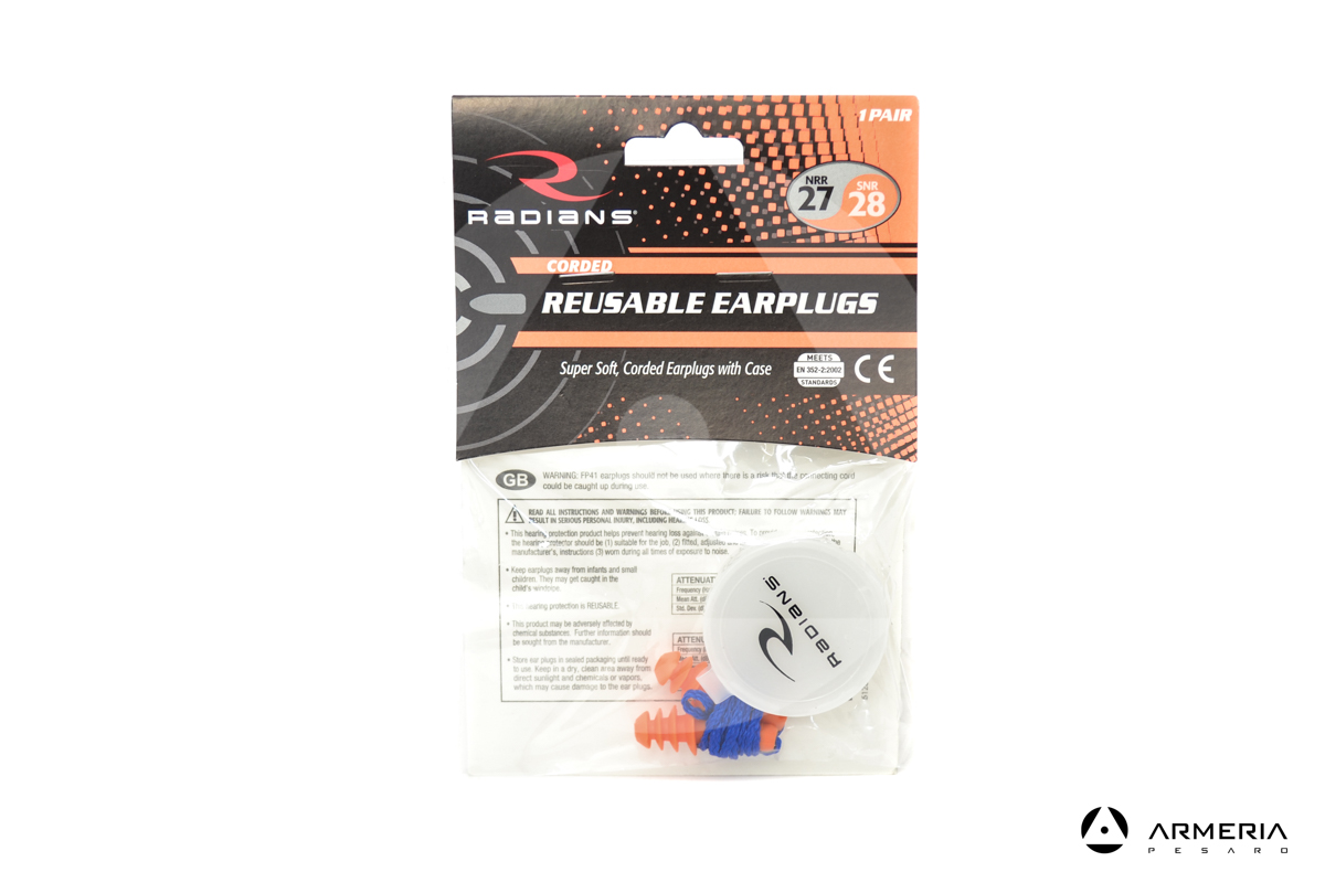 Tappi antirumore Radians FP41-HC con corda