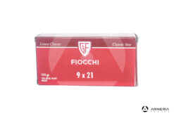 Fiocchi Linea Classic calibro 9x21 FMJ 124 grani - 50 cartucce