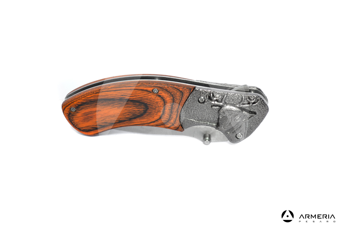 Coltello Martinez Albainox a lama pieghevole in acciaio 8.5 cm chiuso