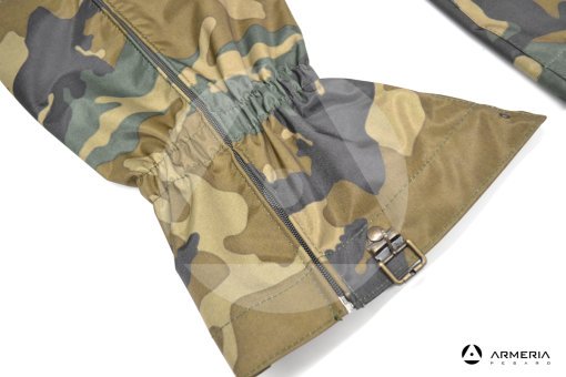 Ghetta Venturini antistrappo verde mimetico taglia L lato