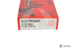 Geco Softpoint calibro 270 Win 140 grani - 20 cartucce lato