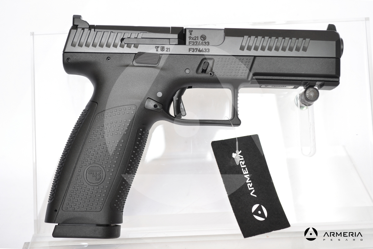 Pistola semiautomatica CZ modello P10-F calibro 9x21 canna 4 lato Pistola semiautomatica CZ modello P10-F calibro 9x21 canna 4 lato