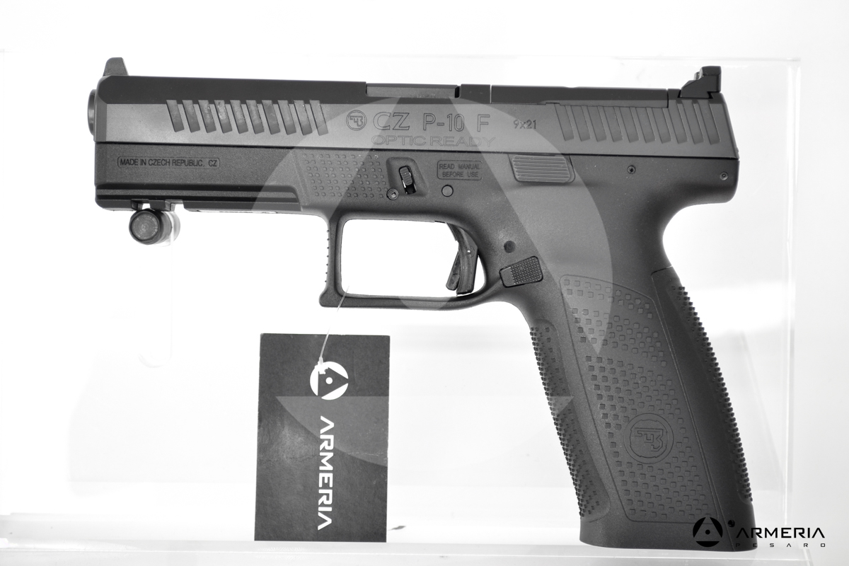 Pistola semiautomatica CZ modello P10-F calibro 9x21 canna 4" new Pistola semiautomatica CZ modello P10-F calibro 9x21 canna 4" new