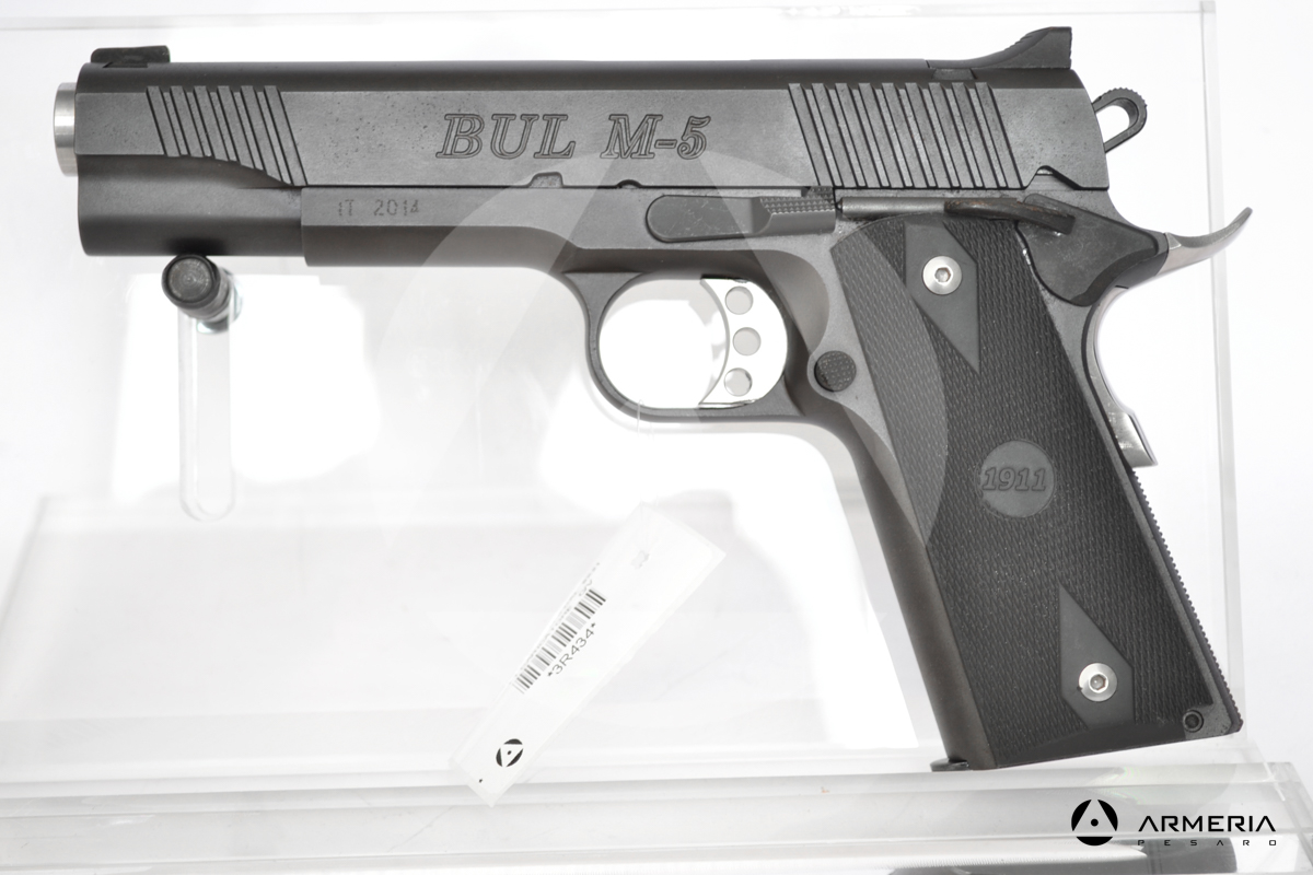 Pistola semiautomatica Bul modello M5 calibro 9x21 Canna 5 Pistola semiautomatica Bul modello M5 calibro 9x21 Canna 5