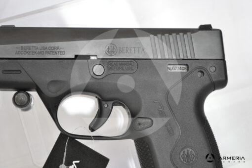 Pistola semiautomatica Beretta modello BU9 Nano calibro 9x21 canna 3 macro