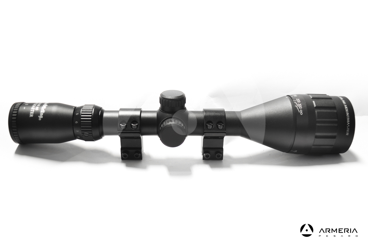 Cannocchiale ottica Nikko Mountmaster AO 4-12X50 HMD + Attacco lato Cannocchiale ottica Nikko Mountmaster AO 4-12X50 HMD + Attacco lato