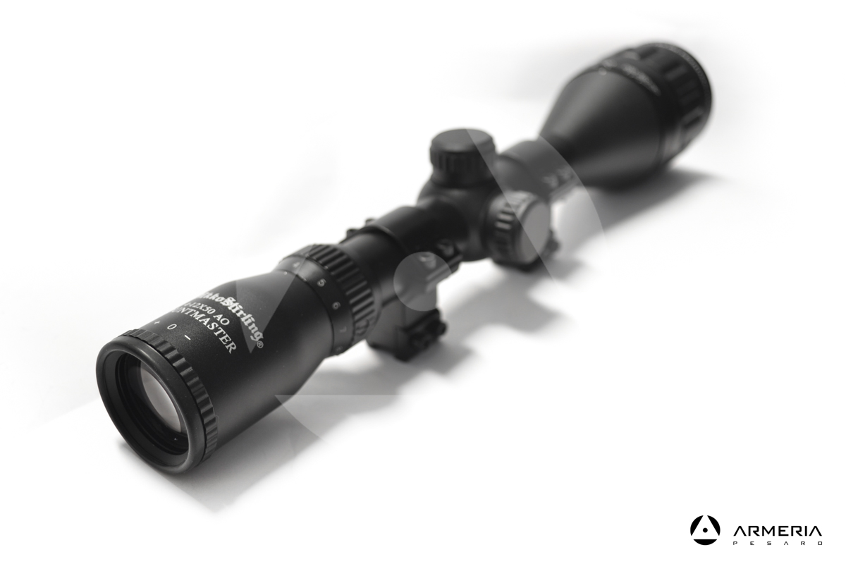 Cannocchiale ottica Nikko Mountmaster AO 4-12X50 HMD + Attacco mirino Cannocchiale ottica Nikko Mountmaster AO 4-12X50 HMD + Attacco mirino