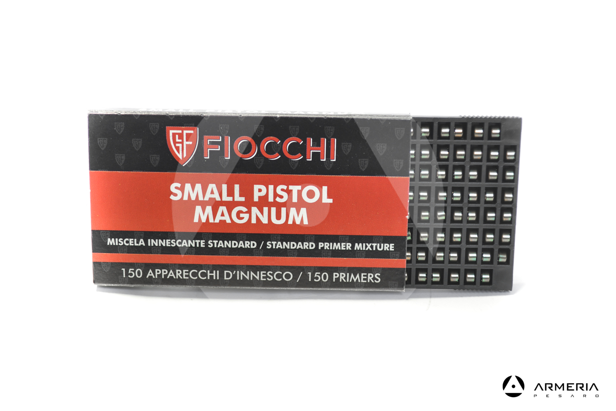 Inneschi Fiocchi Small Pistol Magnum - 150 pezzi macro