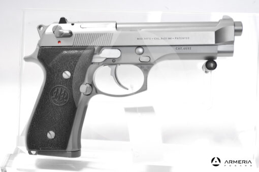 Pistola semiautomatica Beretta 98 FS Inox calibro 9x21 canna 5 Usata